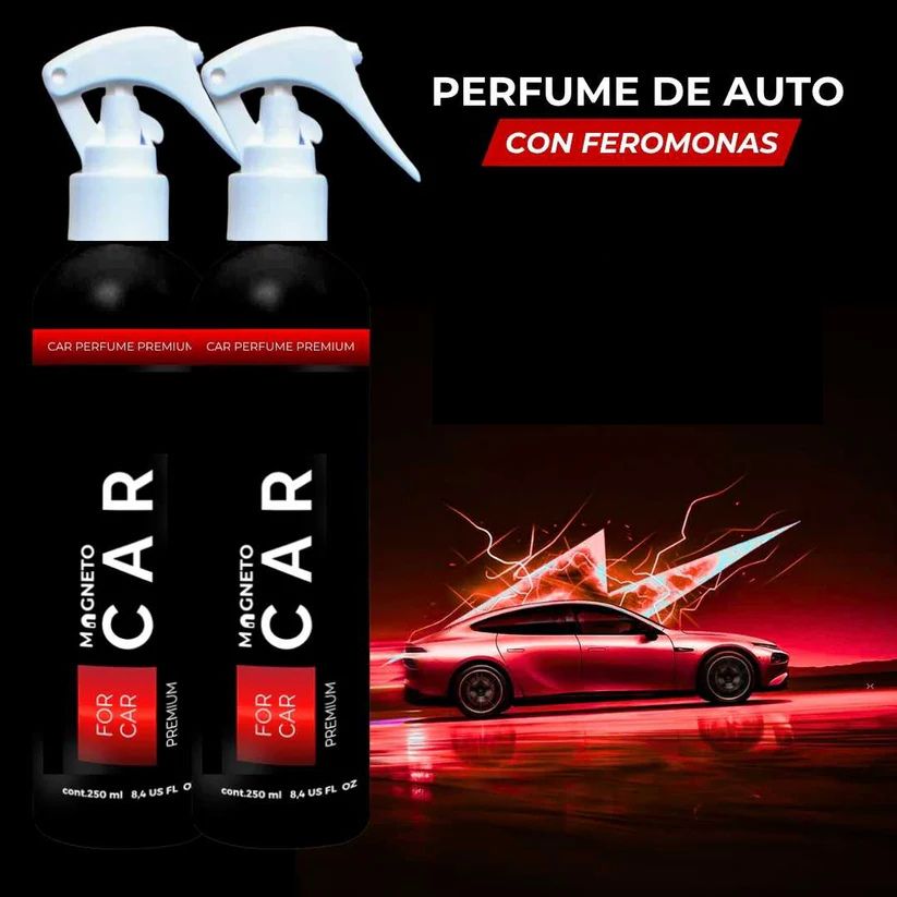 Magneto CAR Perfume con Feromona para Autos