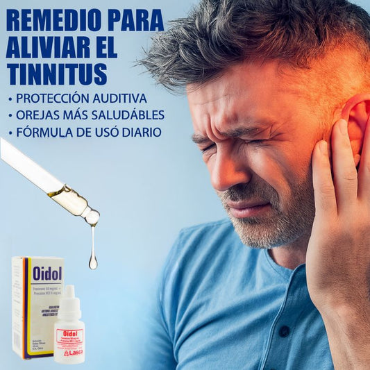TinniDrop - Spray Limpiador de Oídos Natural Alivio del Zumbido y Cera