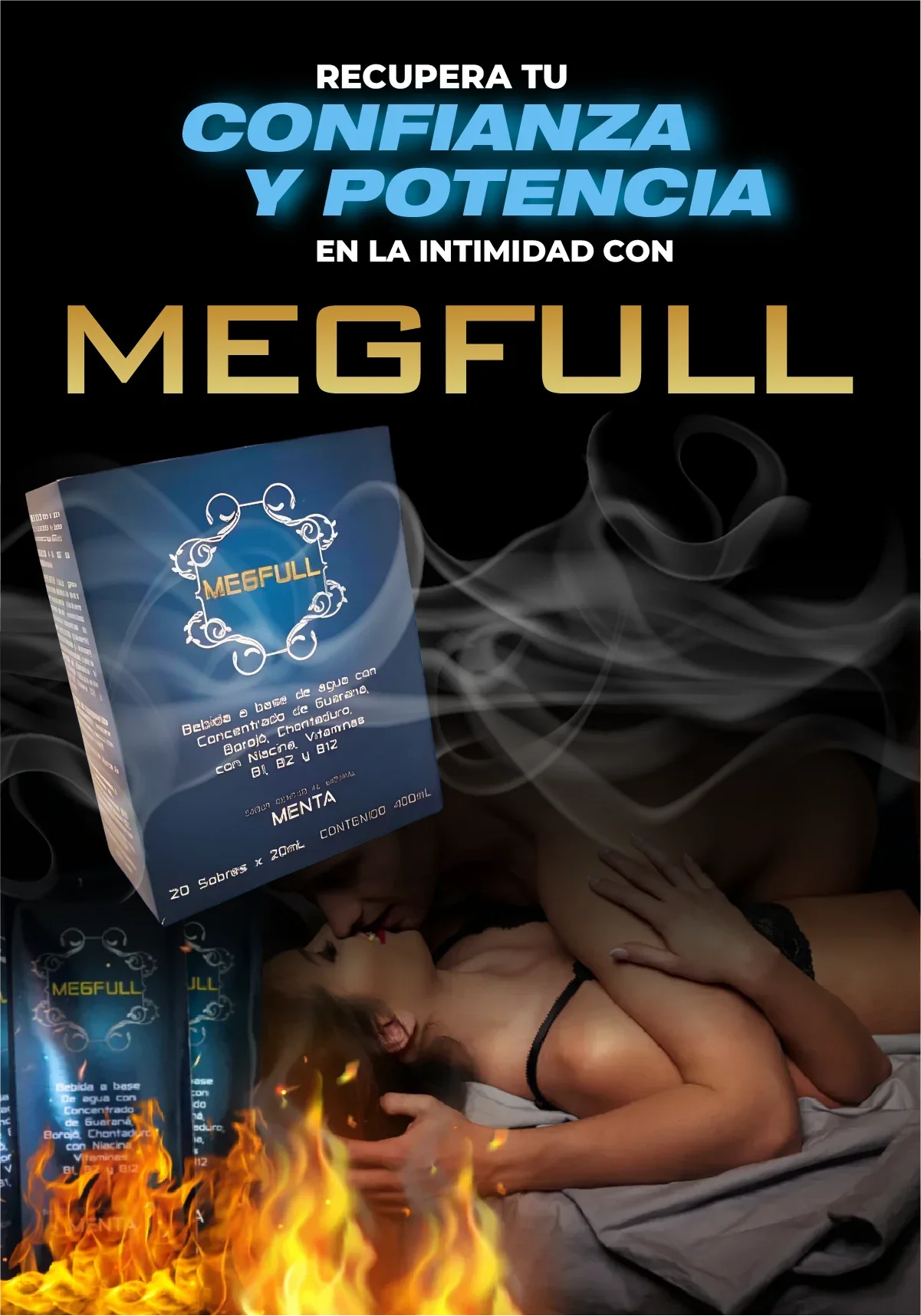 MEGFULL – Ginseng Rojo & Café de la Potencia Masculina