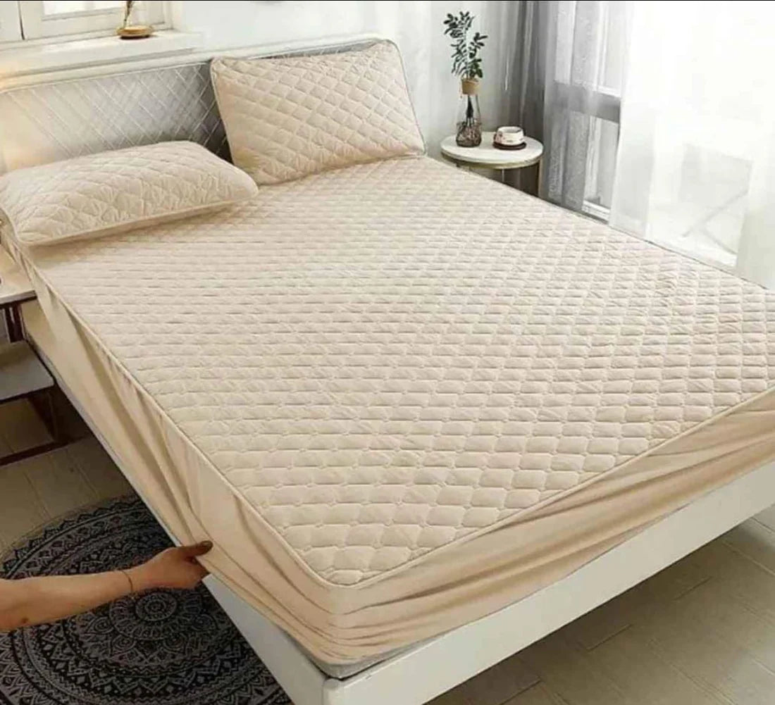 Protector De Colchon Impermeable ¡¡SOLO POR HOY 2 FUNDAS DE ALMOHADA DE REGALO!!