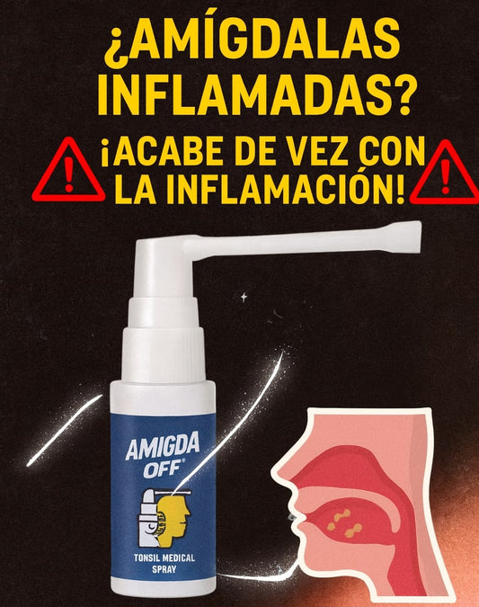 AmigdalOFF™ – Acaba con la inflamación de las amígdalas